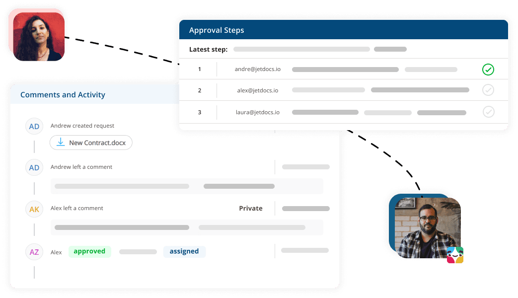 Slack comments and collaboration with Jetdocs